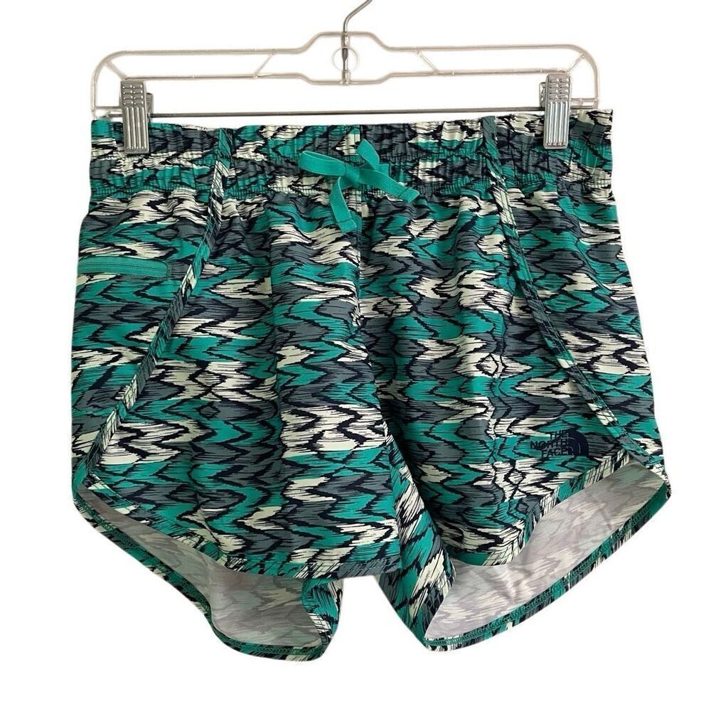 The North Face Class V Shorts Women’s S green black athletic moisture wicking